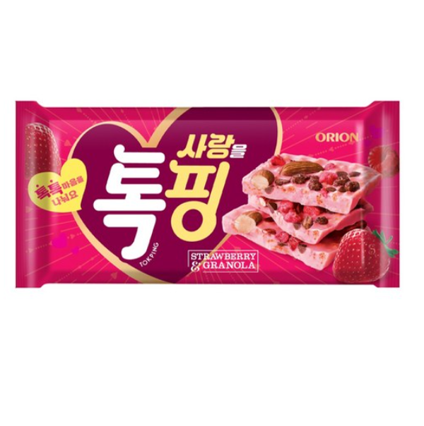 [Orion] Topping Strawberry + Granola 43g