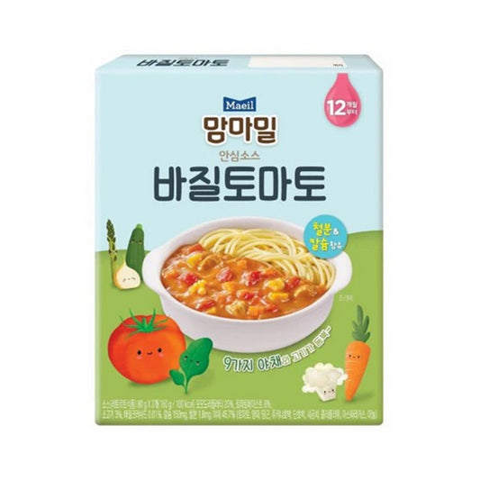 [Maeil Dairy] MammaMeal Baby Sauce Basil Tomato 160g