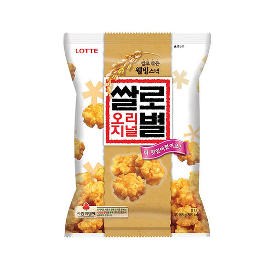 [Lotte] Ssalrobyul Rice Snack Original 78g