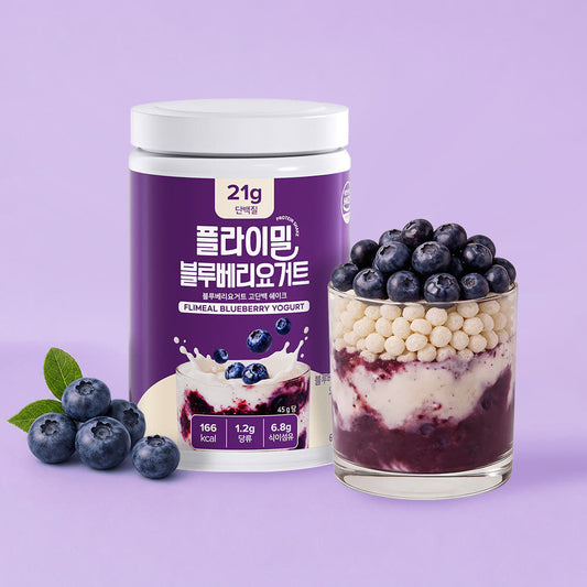 [Flymeal] Protein Shake Large Format - Blueberry Yogurt 630g