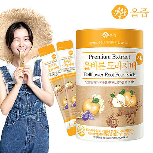 [OLJUP] Premium Extract Bellflower Root Pear Stick 1 Box (15ml x 50 sticks)