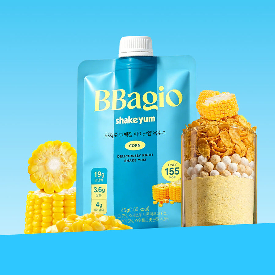 [Baggio] Protein ShakeKorean Product - Corn (45g × 7Units)