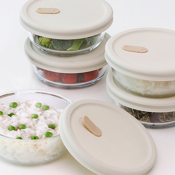 [Neoflam] Microwave Rice Storage Container 10pcs Set
