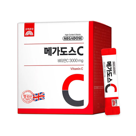 [Korea Eundan] Mega Dose C Vitamin C 3000mg (3g × 60 sticks)