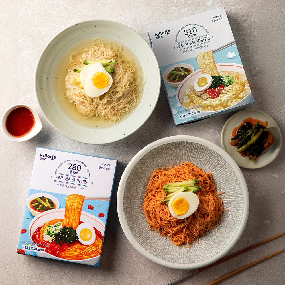 [Kilory] Low-calorie Corn Noodle Diet – Dried Bibim Noodles 115g