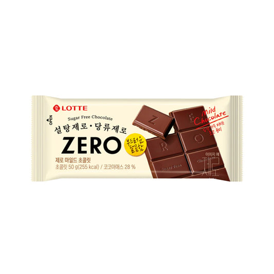 [Lotte] Zero Mild Chocolate 50g
