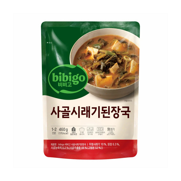 [Bibigo] Radish Greens Doenjang Soup 460g