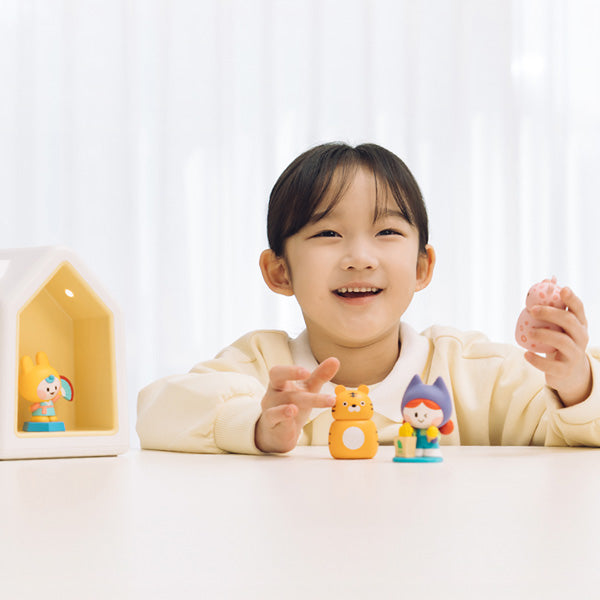 [COCOZEE] Audio Player for Kids – House & Atti 8-Piece Set