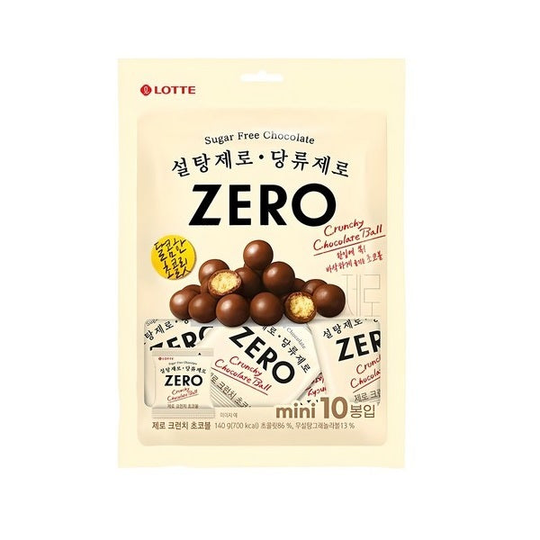[Lotte] Zero Crunch Choco Ball 34g