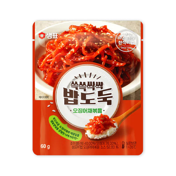 [Sempio] Sseuk Ssak Rice Thief Stir-fried Squid 60g