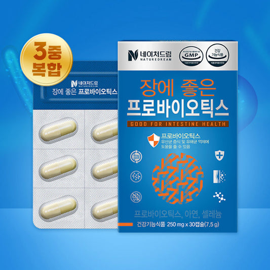 [Nature Dream] Gut-Healthy Probiotics (250mg x 30 capsules)