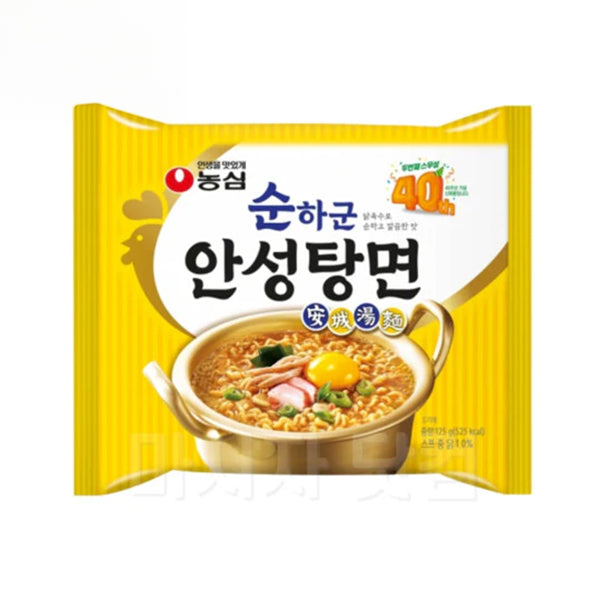 [Nongshim] New Anseong Mild Soup Noodles 125g