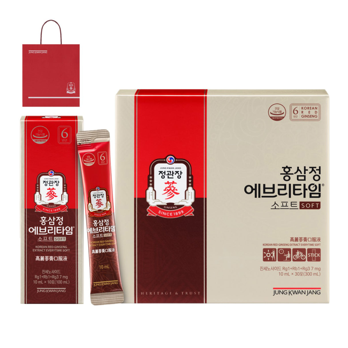 [Double Special] [CheongKwanJang] Red Ginseng Extract Everytime Soft (30 days) 300g