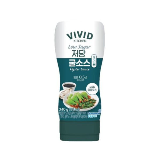 [Vivid] Low-Sugar Oyster Sauce for Cooking 340g