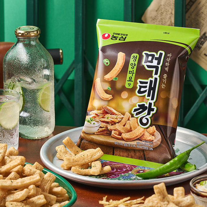 [Nongshim] Meoktaegang Cheongyang Chili Mayo Flavor 60g