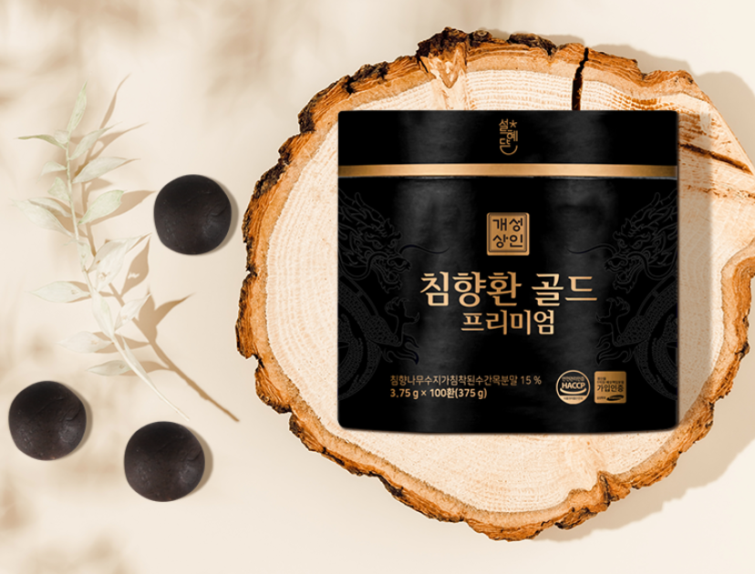 [Gaeseong Merchant] Agarwood Pill Gold Premium (3.75g x 100)
