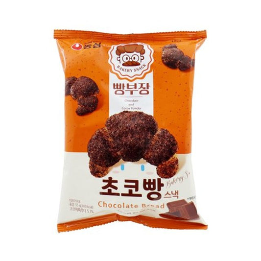 [Nongshim] Bread Boss Choco Bread Snack 55g
