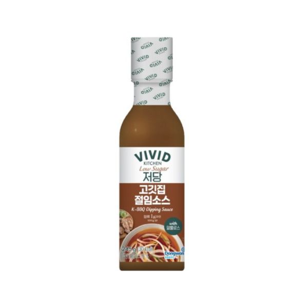 [Vivid] Low-Sugar Korean BBQ Marinade Sauce 245g