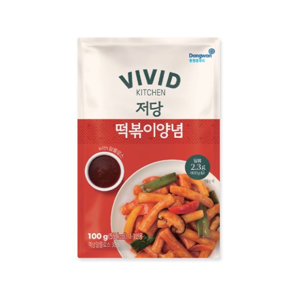 [Vivid] Low-Sugar Tteokbokki Sauce 100g