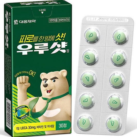 [Daewoong Pharmaceutical] Urushot Tablet (30mg x 30 tabs)