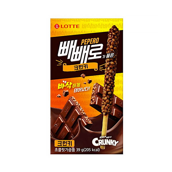[Lotte] Crunky Pepero 39g