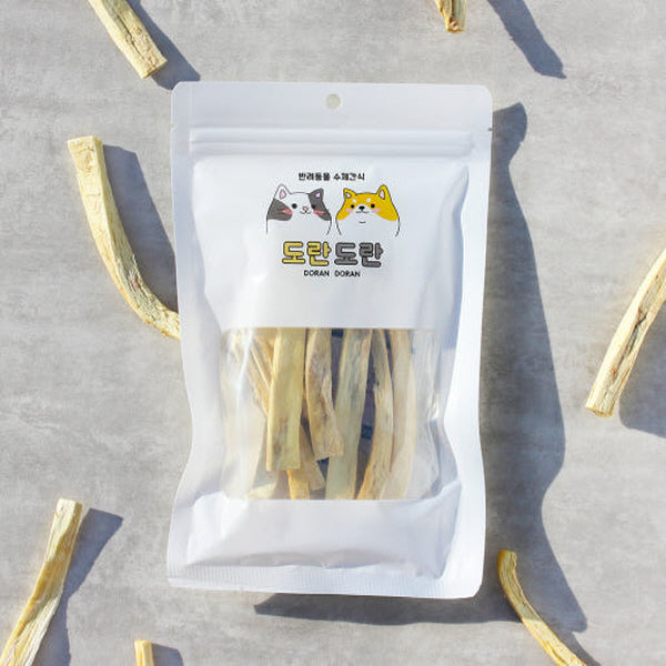 [Doran Doran] Handmade Pet Snack Dental Chew – Beef Tendon 50g