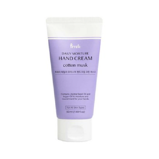 [Pretti] Daily Moisture Hand Cream 50ml - Cotton Musk Scent