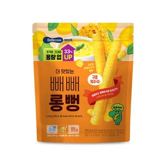 [Bebecook] Bbaebbaerong Puff Stage 2 - Roasted Corn 40g