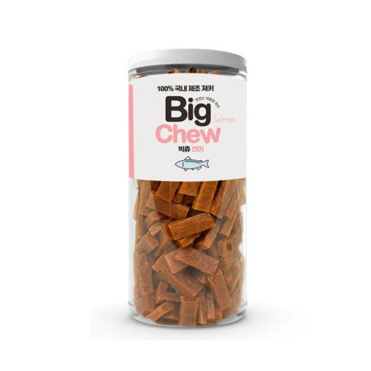 [Big Chew] 100% Korean Jerky Dog Treats - Salmon 1kg
