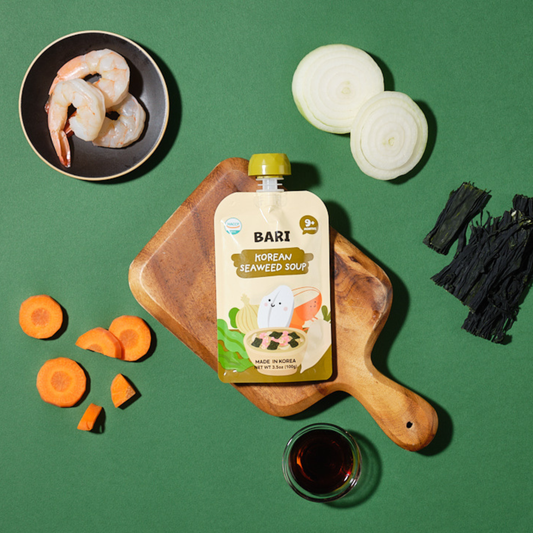 [BARI] Korean Product 5g Shelf-Stable Baby Food, Later Stage - Seaweed Soup Rice 100g