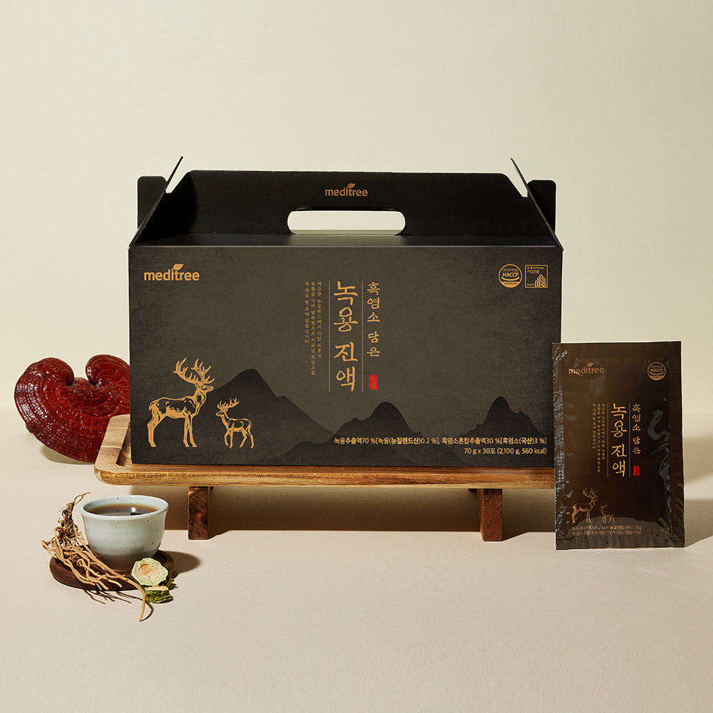 [Meditree] Black Goat & Deer Antler Extract (70g x 30 sticks)