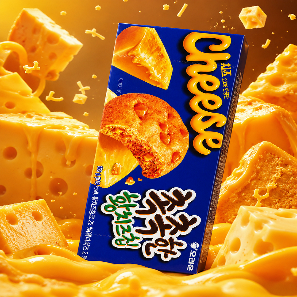 [Orion] Moist Yellow Cheese Chips 160g
