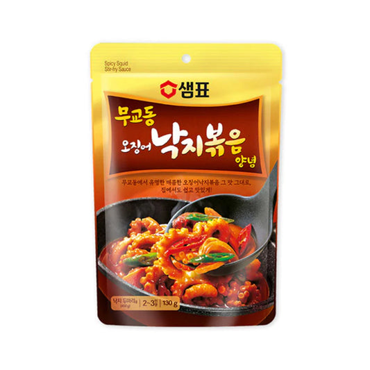 [Sempio] Mugyo-dong Stir-fried Squid & Octopus Sauce 130g