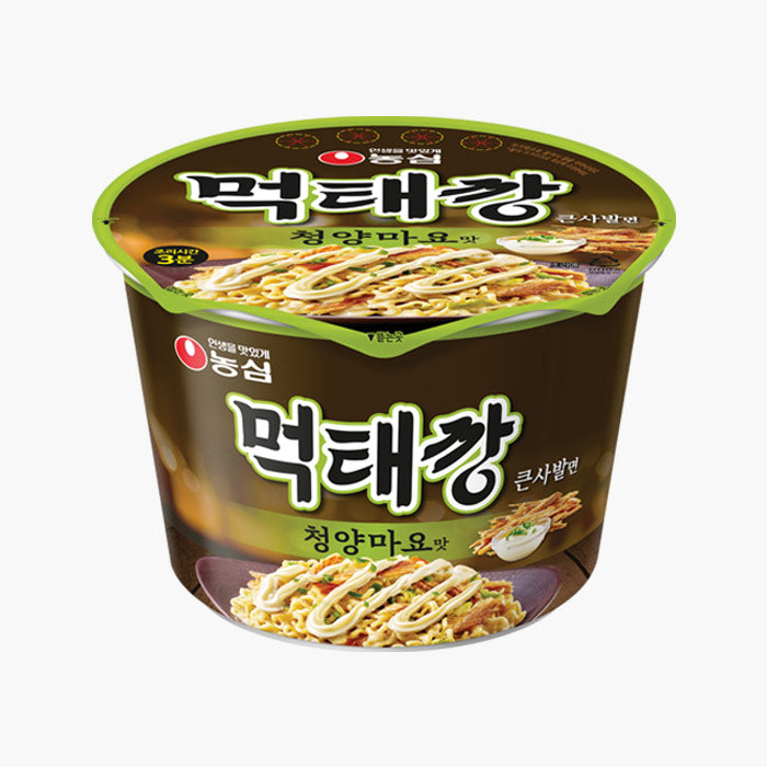 [Nongshim] Meoktaekkang Spicy Pollack Cup Noodle Cheongyang Mayo Flavor 118g
