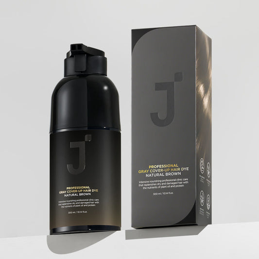 [Jsoop] Professional Cover-Up Gray Hair Dye 300ml – Natural Brown