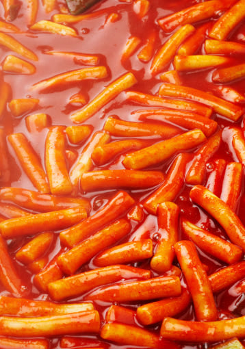 [Kukde] Tteokbokki Meal Kit (Wheat Rice Cake 300g + Sauce 45g)