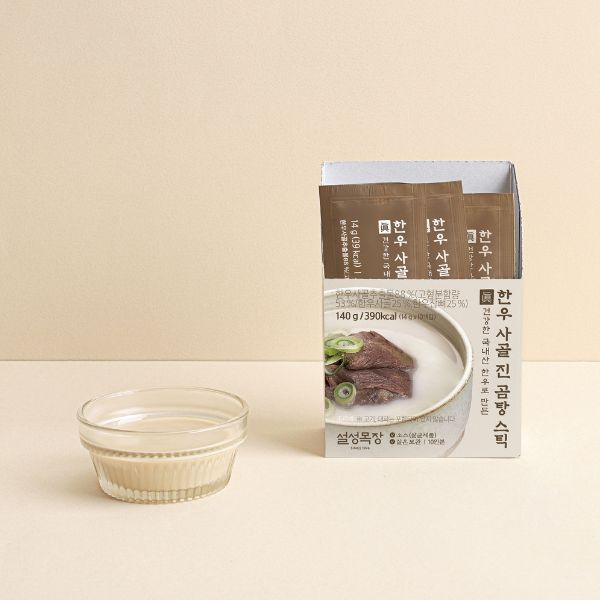 [Sulsung] Beef Bone Broth Sticks (14g × 10 Sticks)