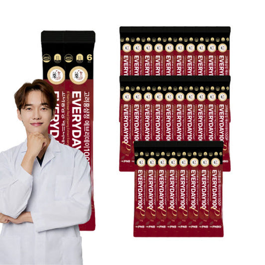 [Pungnyeonbogam] 6-year Korean Red Ginseng Extract Everyday (15g x 100 sticks) (Packaged)