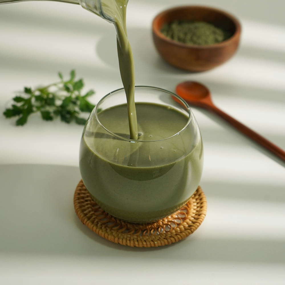 [Garu Seonsaeng] Korean Product Fresh Soy Milk Powder Mugwort 500g