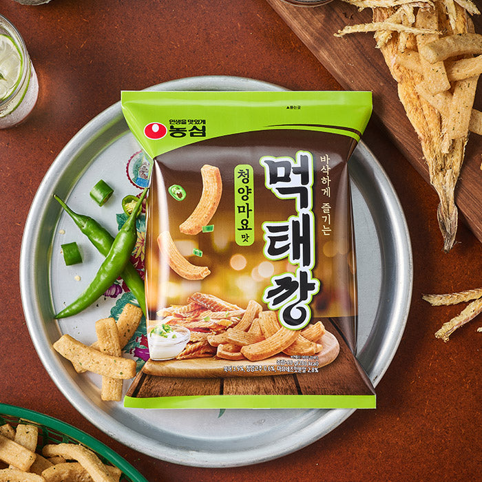 [Nongshim] Meoktaegang Cheongyang Chili Mayo Flavor 60g