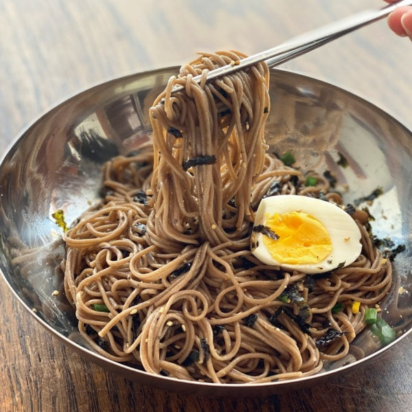 [Gourmet Workshop] Hit Item from “I Live Alone” – Perilla Oil Buckwheat Noodles 286g (2 Servings)