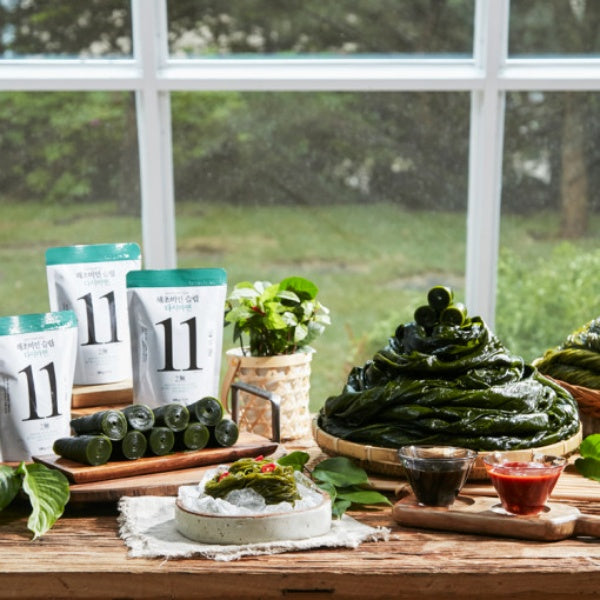 [Haechomiin] Slim Kelp Noodles 180g (Includes 1 Packet of Bibim Sauce)