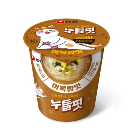 [Nongshim] Noodle Fit – Fish Cake Soup Flavor 32g