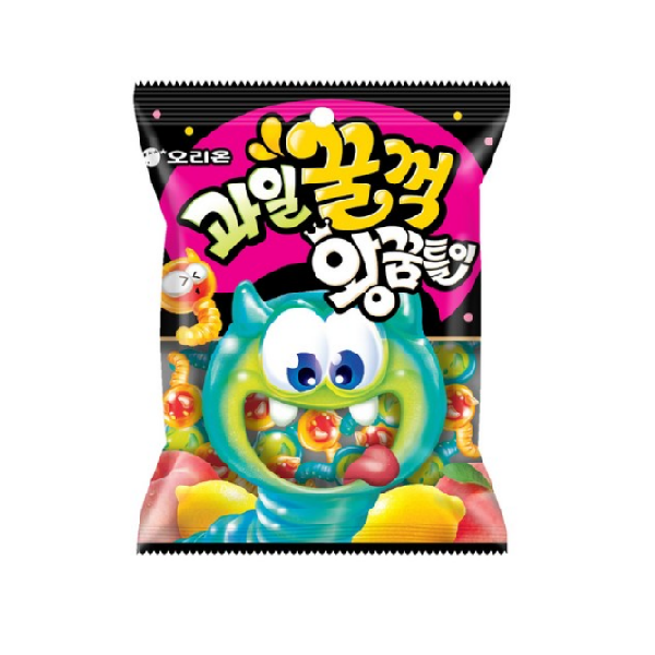 [Orion] Fruit Gulp! King Gummy Worms 75g