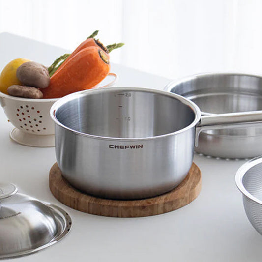 [Chef Win] 316 Stainless All-in-One Smart Cooker Baby Food Pot (Stainless Lid)