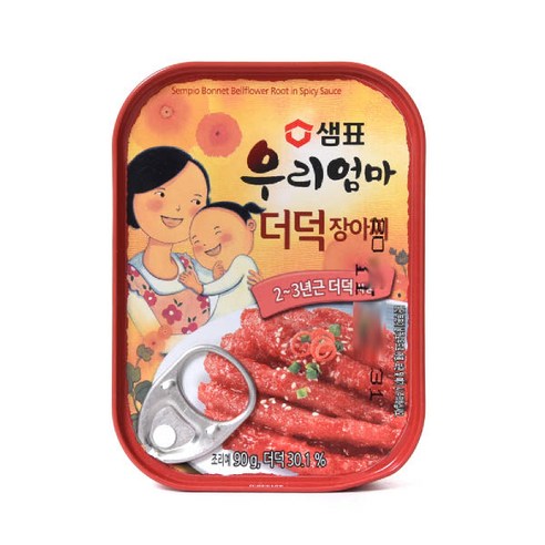 [Sempio] Our Mom's Deodeok Pickles 90g