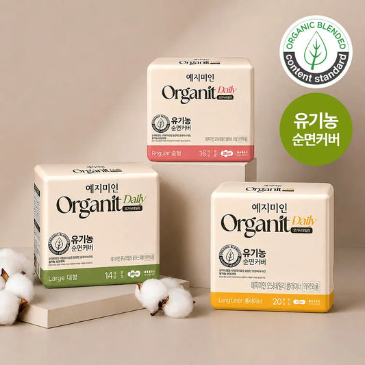 [YejiMiIn] Organit Daily Sanitary Pads - Regular/Large