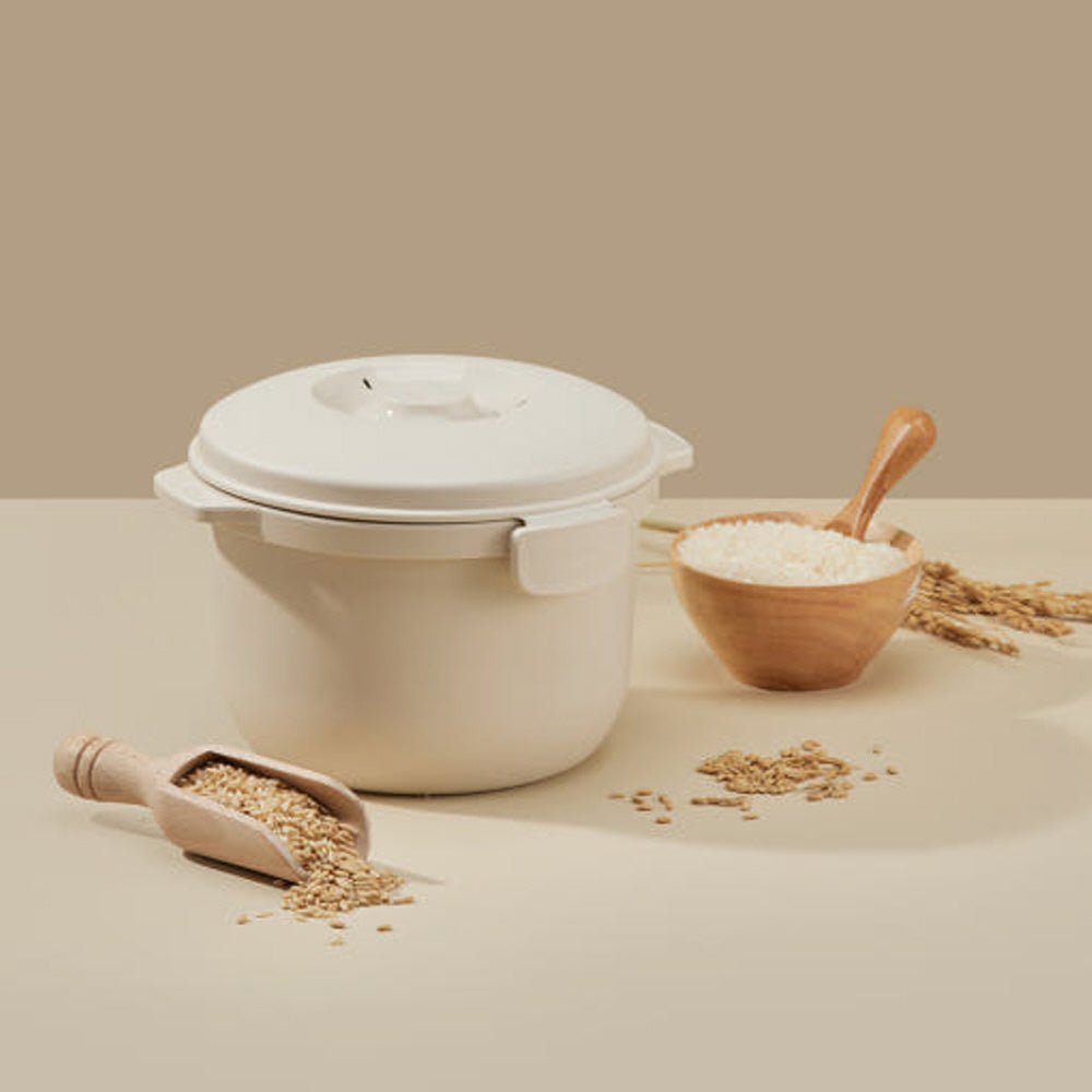 [Roichen] Microwave Low-Sugar Rice Cooker iCut (Measuring Cup, Storage Container Included)