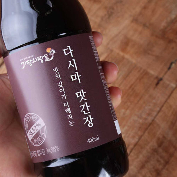 [Gijang People] Kelp Soy Sauce 400ml