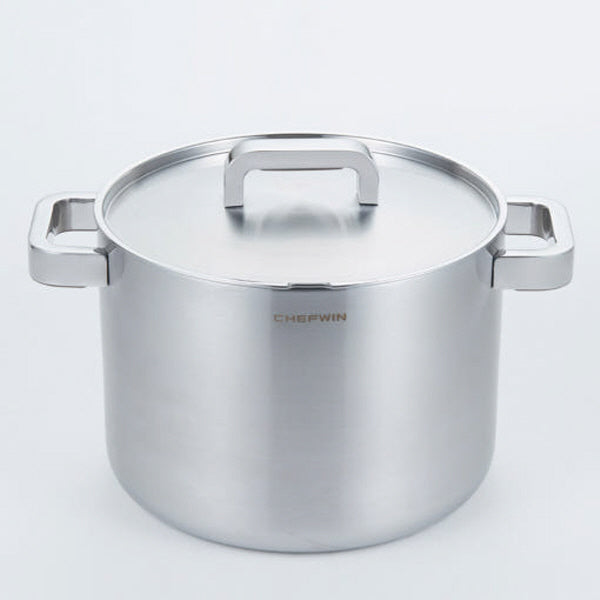 [Chef Win] 316 Stainless Large Gomtang Pot – 24cm